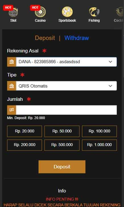 cara deposit Rpvip5 Slot Fast Run